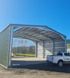 Small shelter - Wide Span Sheds