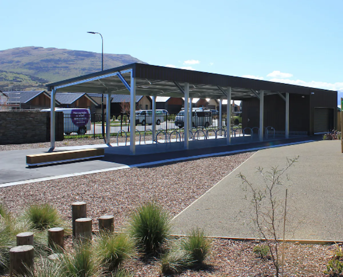 School shelter - Wide Span Sheds