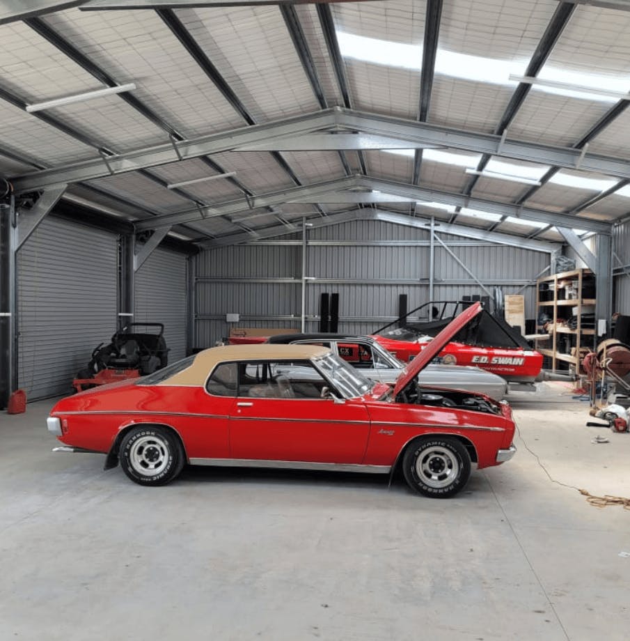 Custom workshop - Wide Span Sheds Custom workshop - Wide Span Sheds