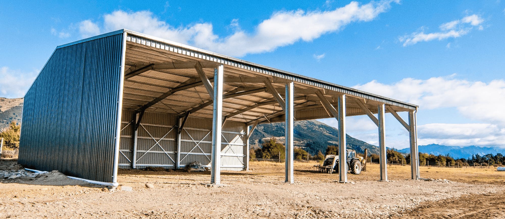 Hay farm shed - Wide Span Sheds