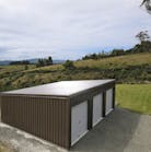 3 bay shed in COLORSTEEL - Wide Span Sheds 3 bay shed in COLORSTEEL - Wide Span Sheds