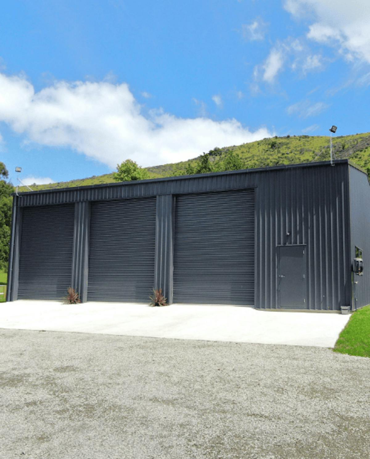 Extra height farm shed - Wide Span Shed
