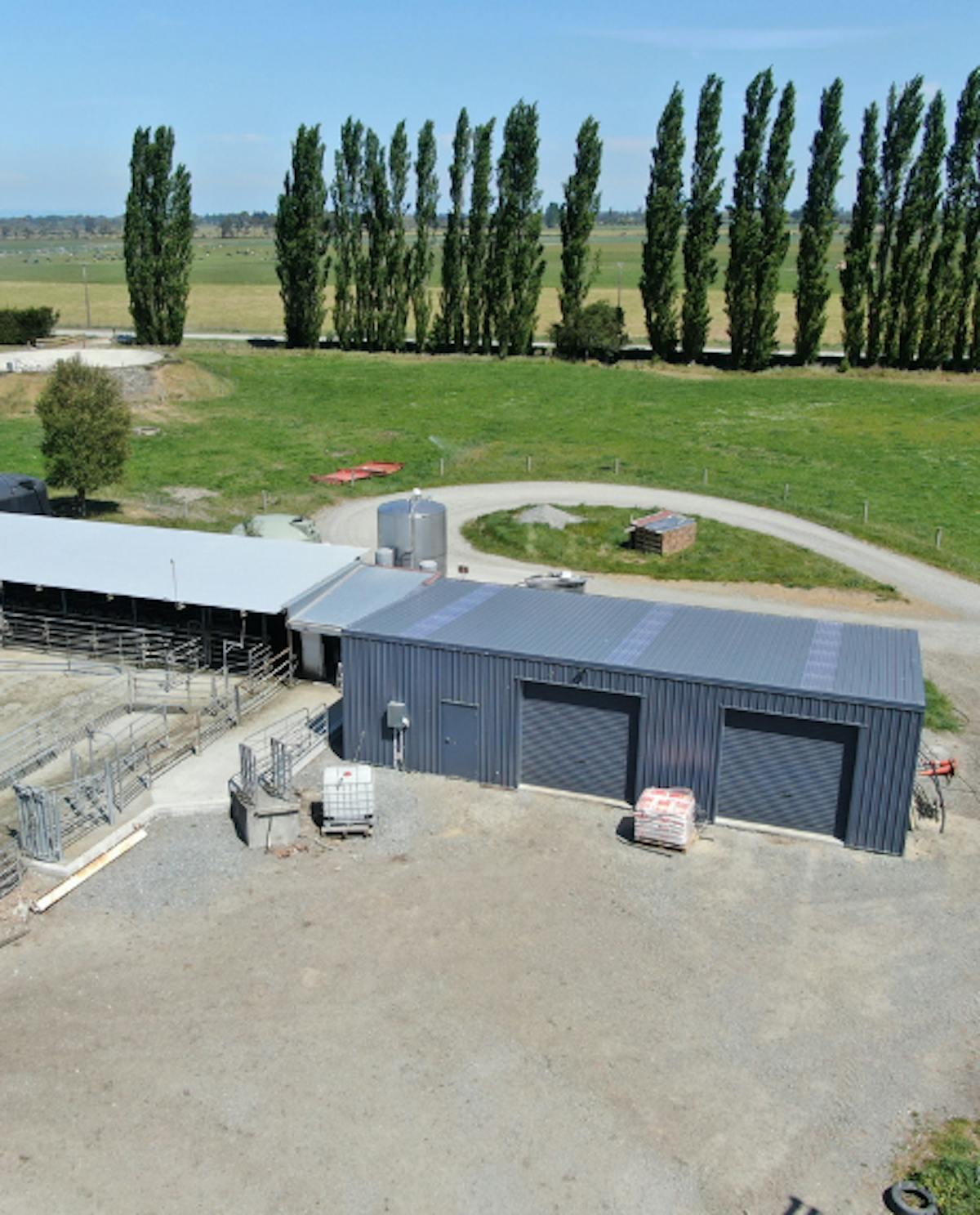 Steel dairy farm shed - Wide Span Sheds