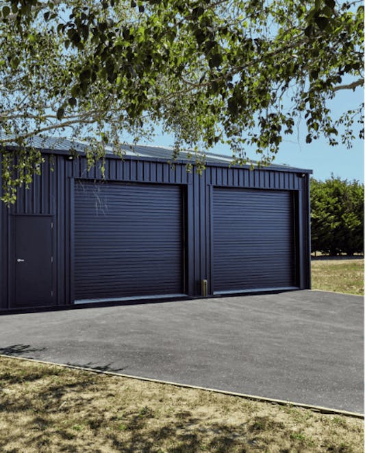 3-bay garage