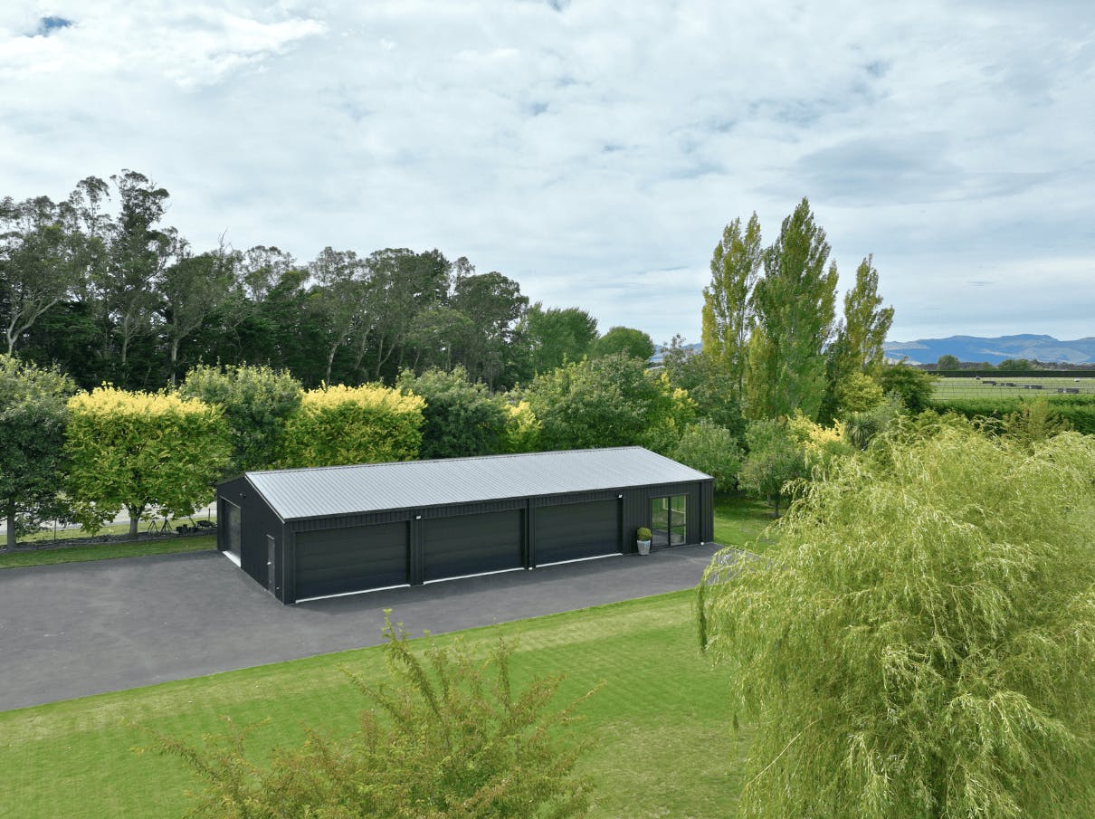 4-Bay residential garage