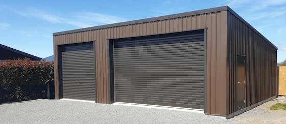 Residential double garage