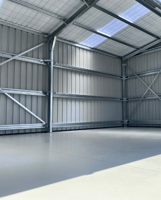 Single Garage Interior
