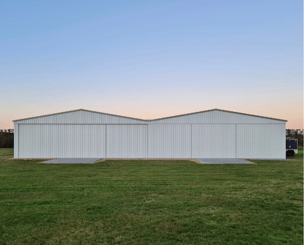 The Hangar Duo - Wide Span Sheds