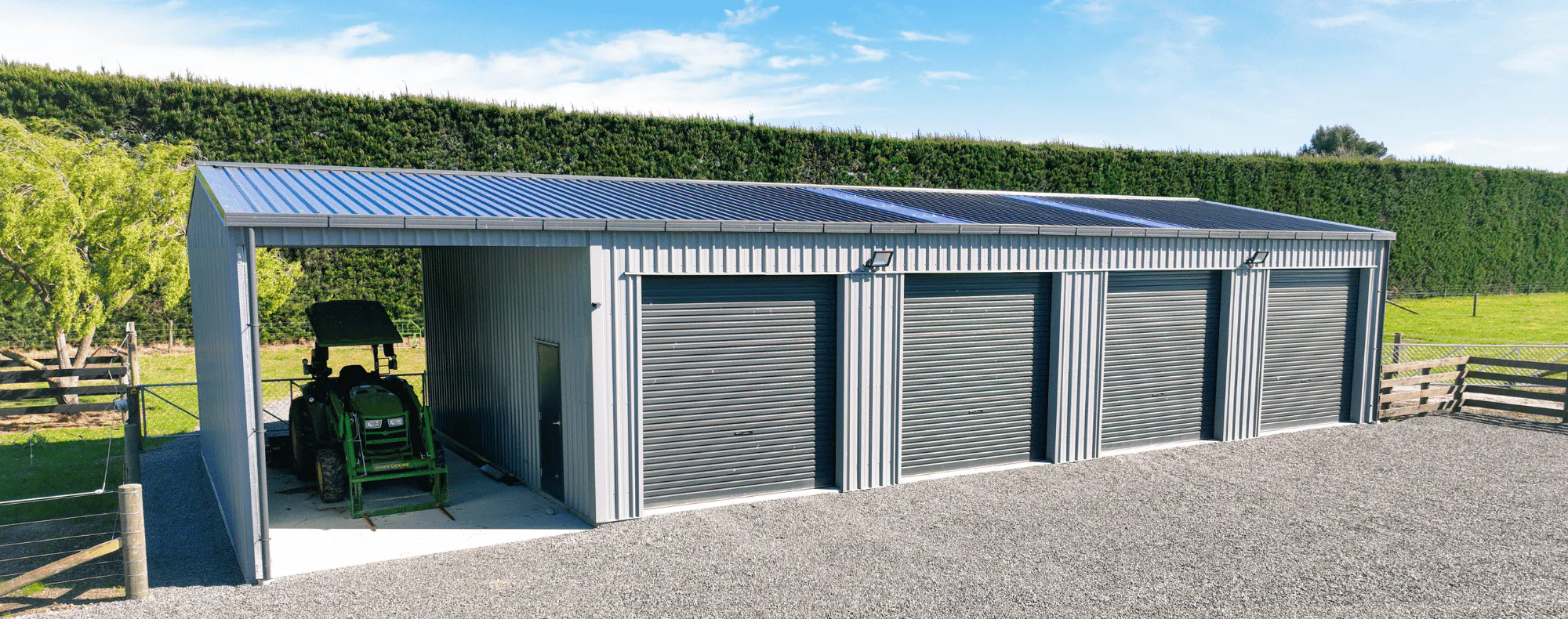 1.-NZ-Imagery Hero-Images Hero-farm-shed-5bay-with-Tractor