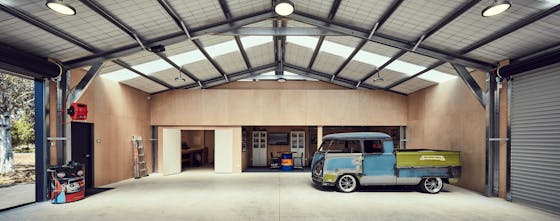 Man cave - Wide Span Sheds