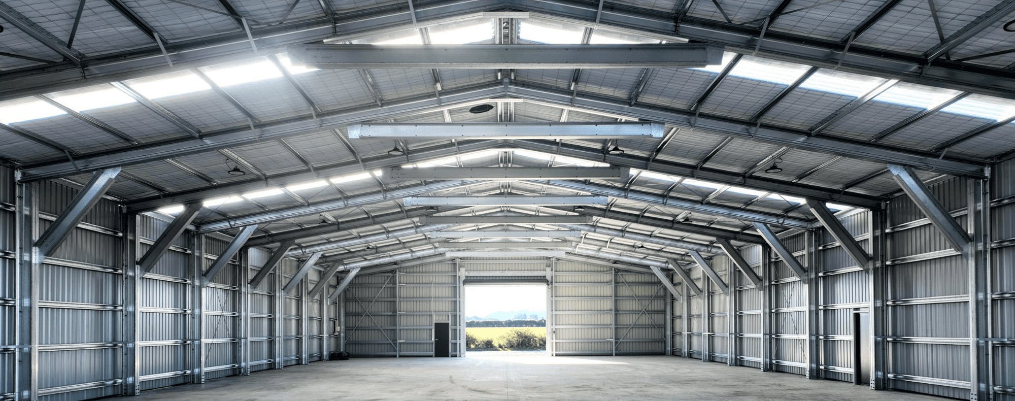 Shed interior industrial