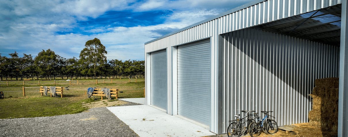 Zincalume Hay Shed Zincalume Hay Shed