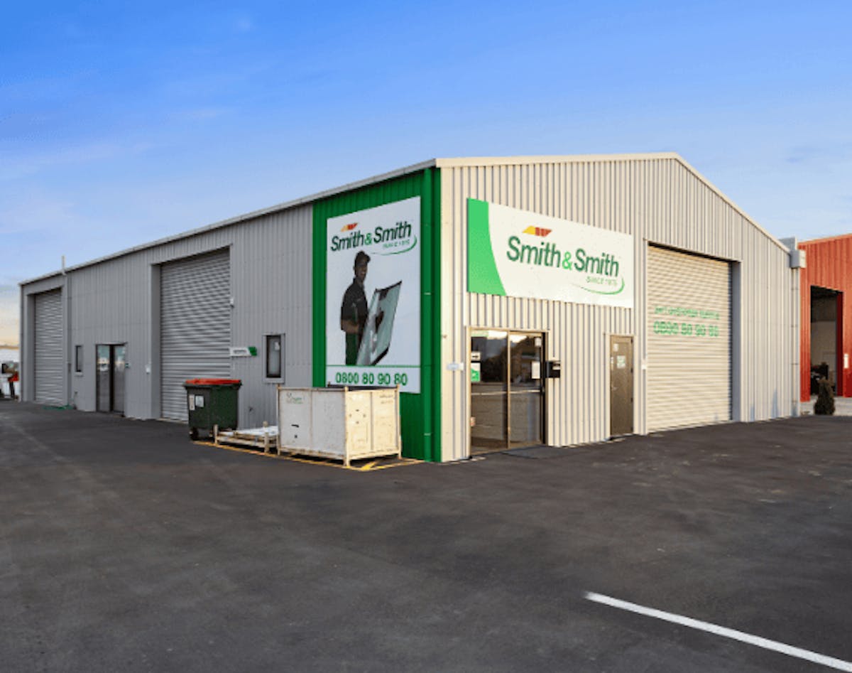 Smith & Smith industrial steel building -  - Wide Span Sheds
