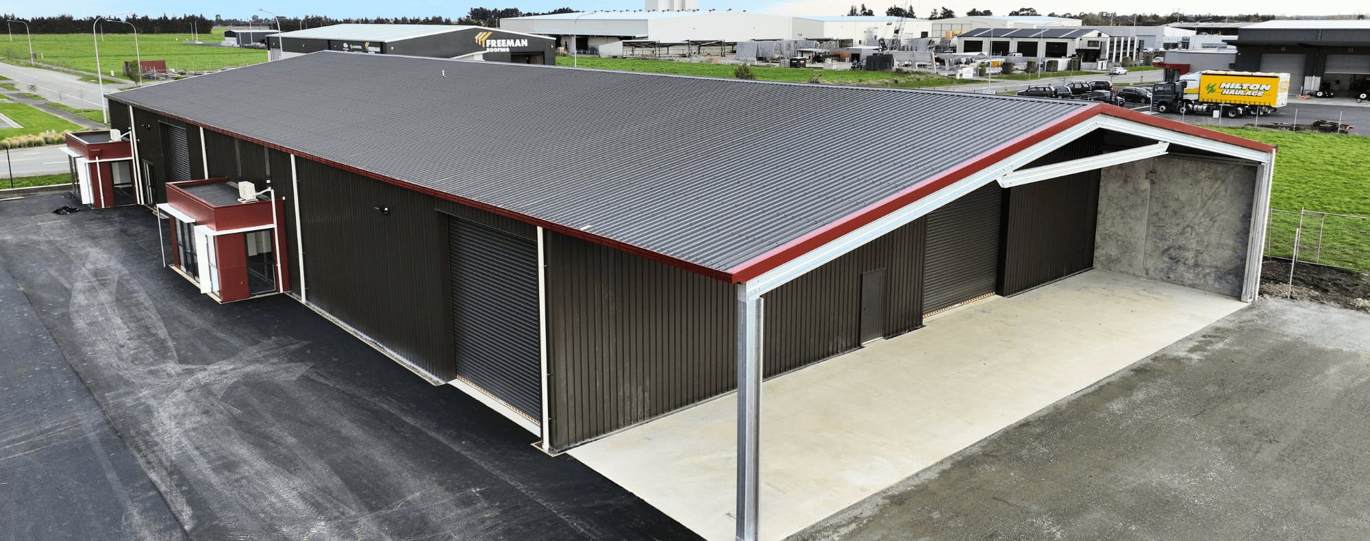 Goddards Commercial - Wide Span Sheds Goddards Commercial - Wide Span Sheds