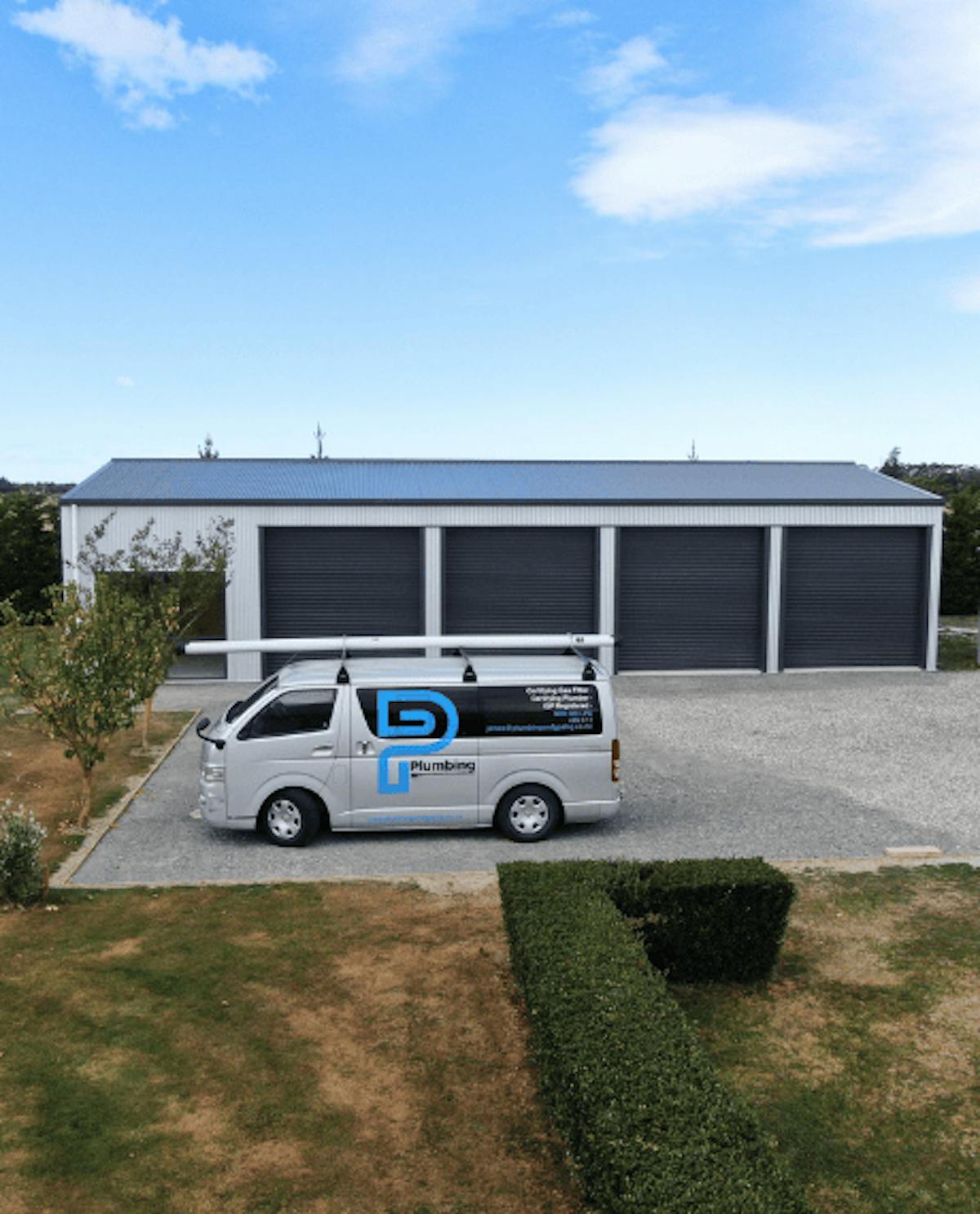 Home Business Shed - Wide Span Sheds