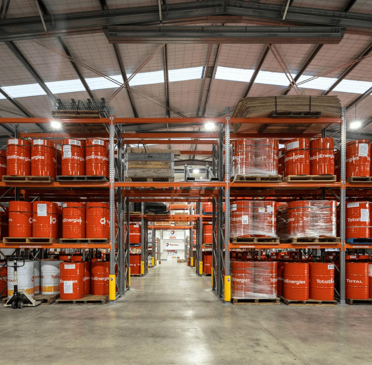 TE Racking - Wide Span Sheds