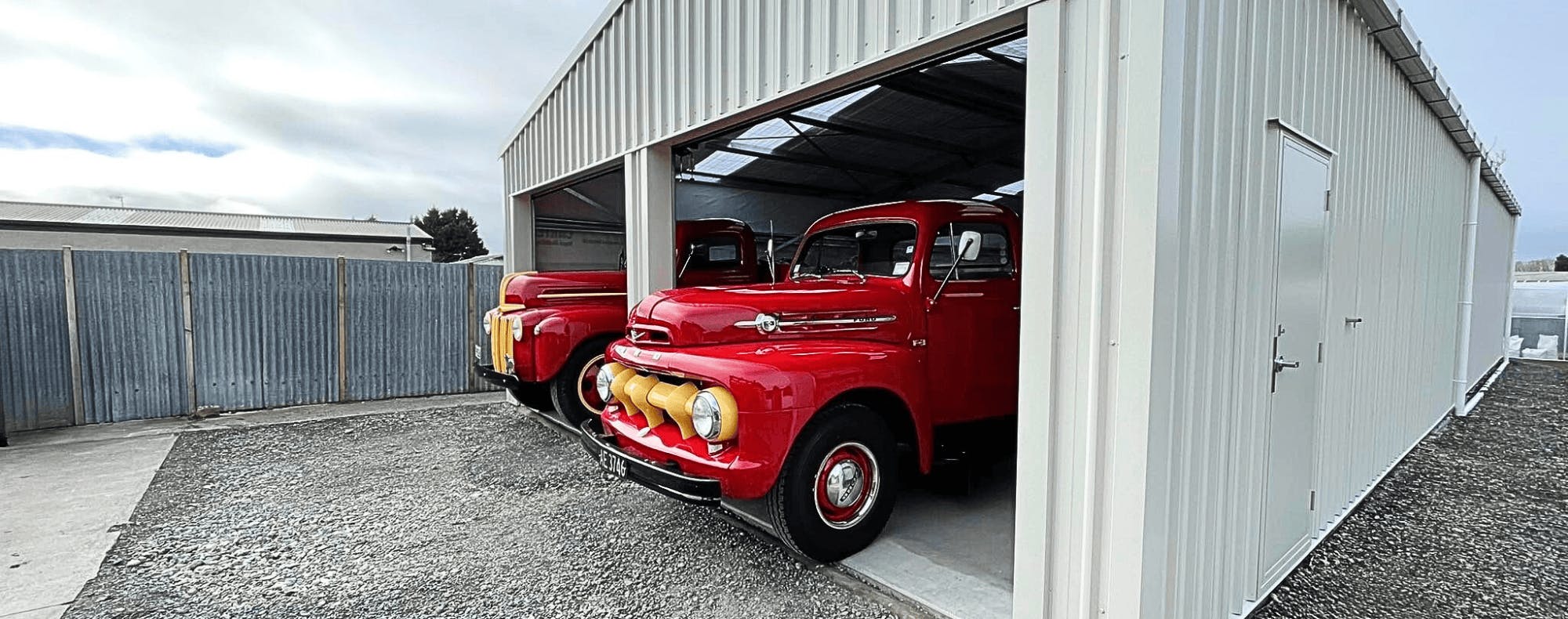 A shed for the classics - Vehicle storage inspiration A shed for the classics - Vehicle storage inspiration