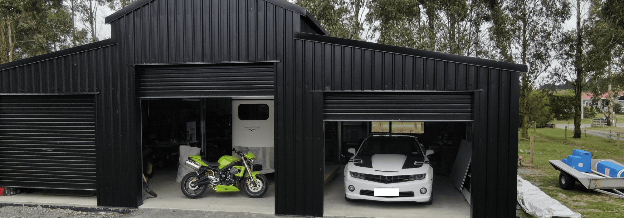 Barn for the toys - Wide Span Sheds