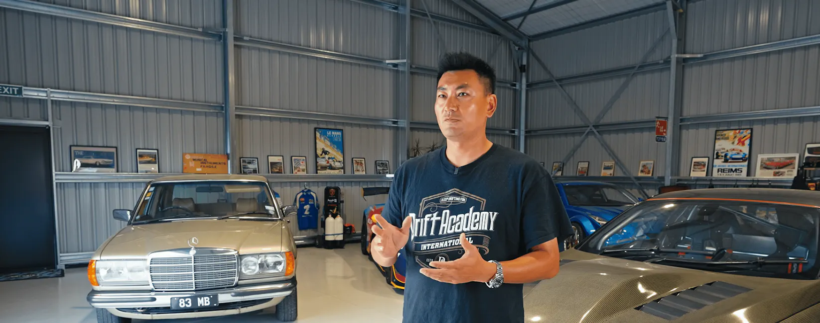 1.-NZ-Imagery Inspo-Gallery Meremere-Drift-Park Drift-park-customer-inside-shed