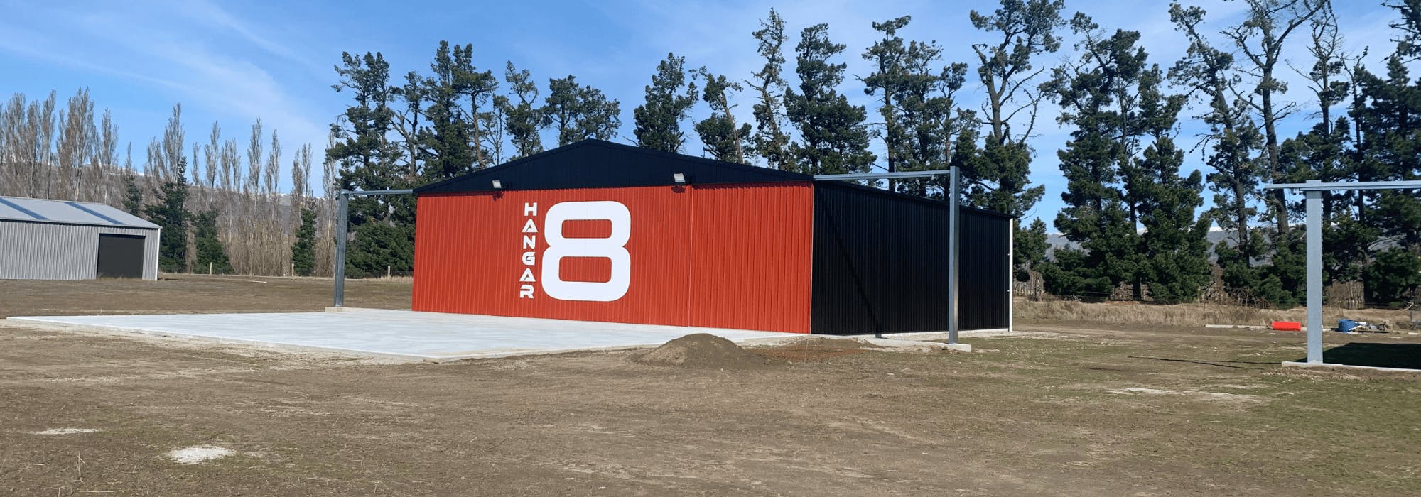 Number 8 Red Hangar exterior photo