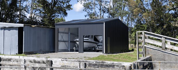 Rural farm boat shed - Wide Span Sheds