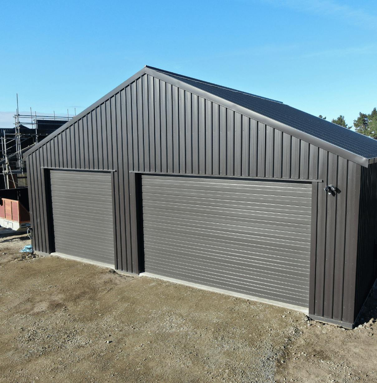 10x10 shed front - Wide Span Sheds