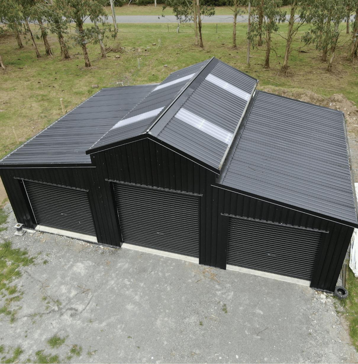 12x9 steel shed - Wide Span Sheds