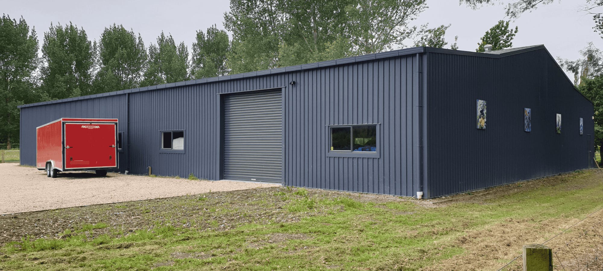 20x30 shed image - Wide Span Sheds 20x30 shed image - Wide Span Sheds