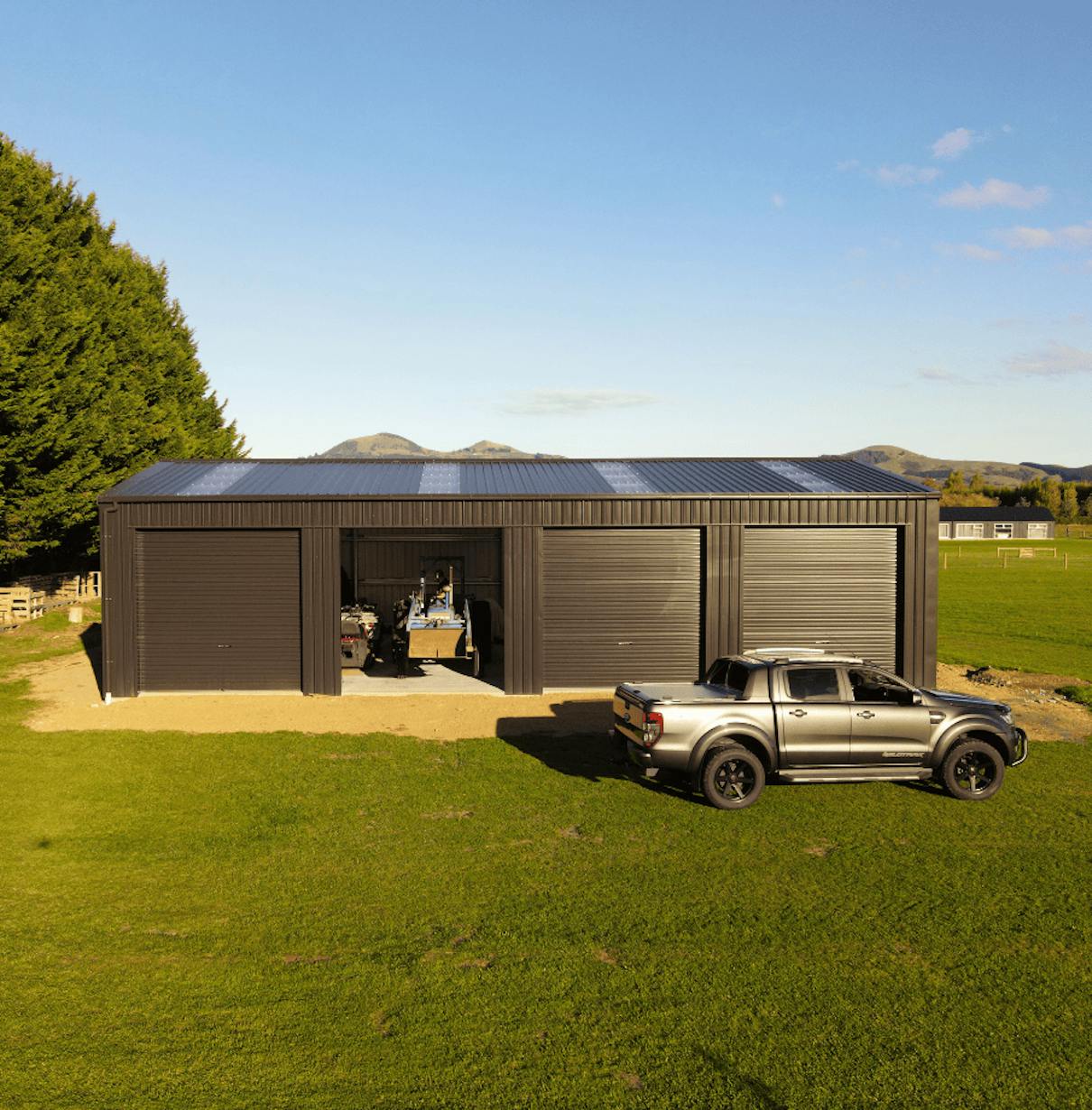 9x15 rural shed - Wide Span Sheds