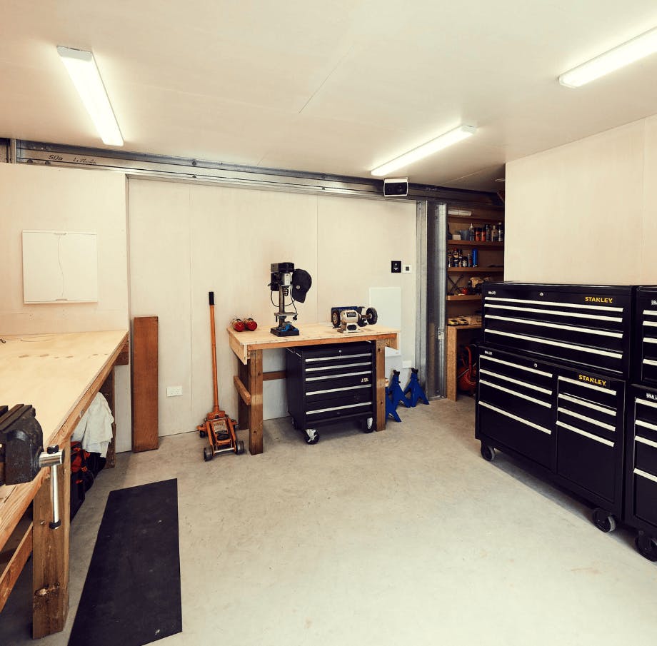 Popular size workshop steel shed - Wide Span Sheds