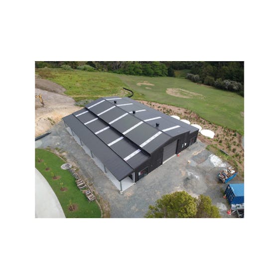 Large steel shed - Wide Span Sheds