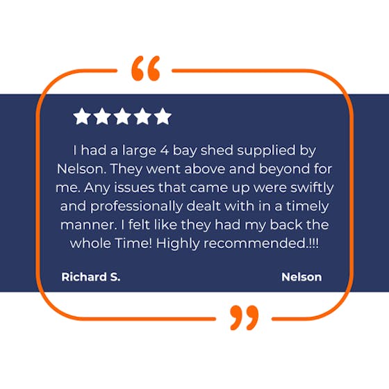 Customer review - Richard S from Nelson