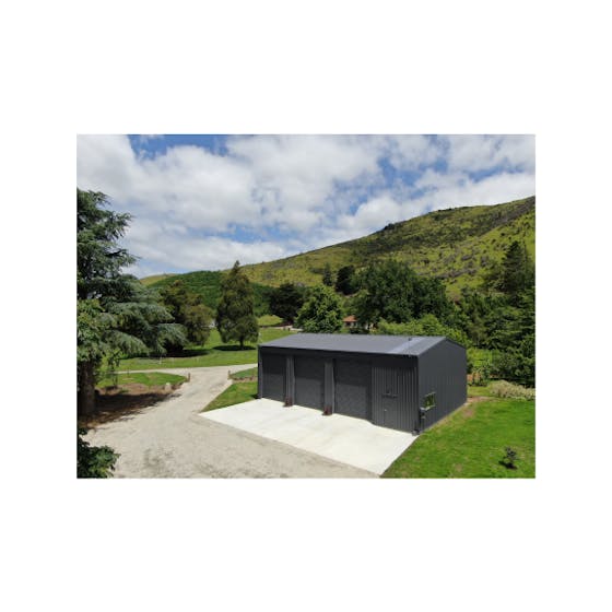 Four bay shed - Wide Span Sheds