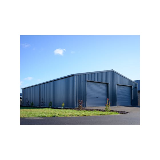 Wide Span Shed two bay