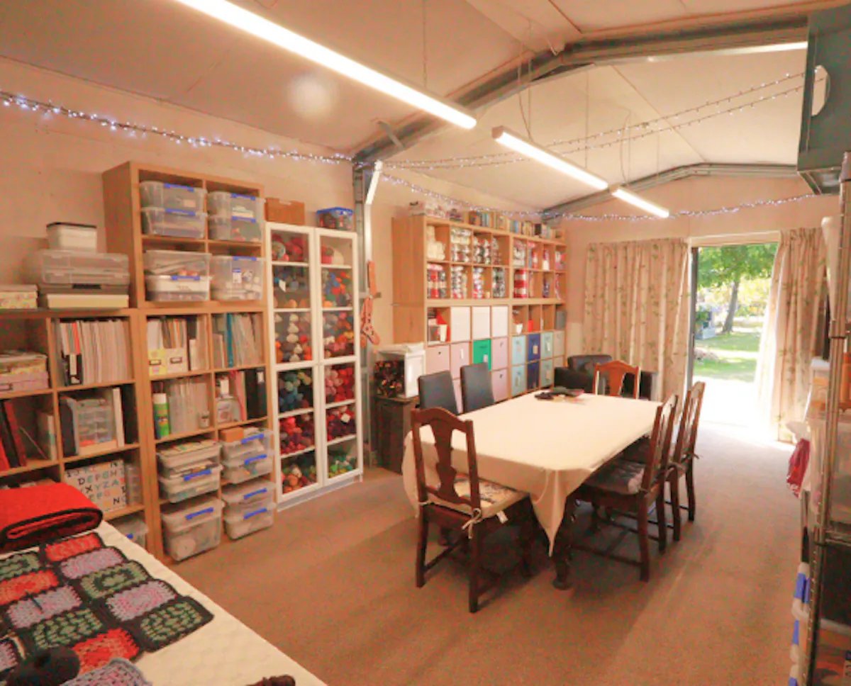 Knitting shed - Wide Span Sheds