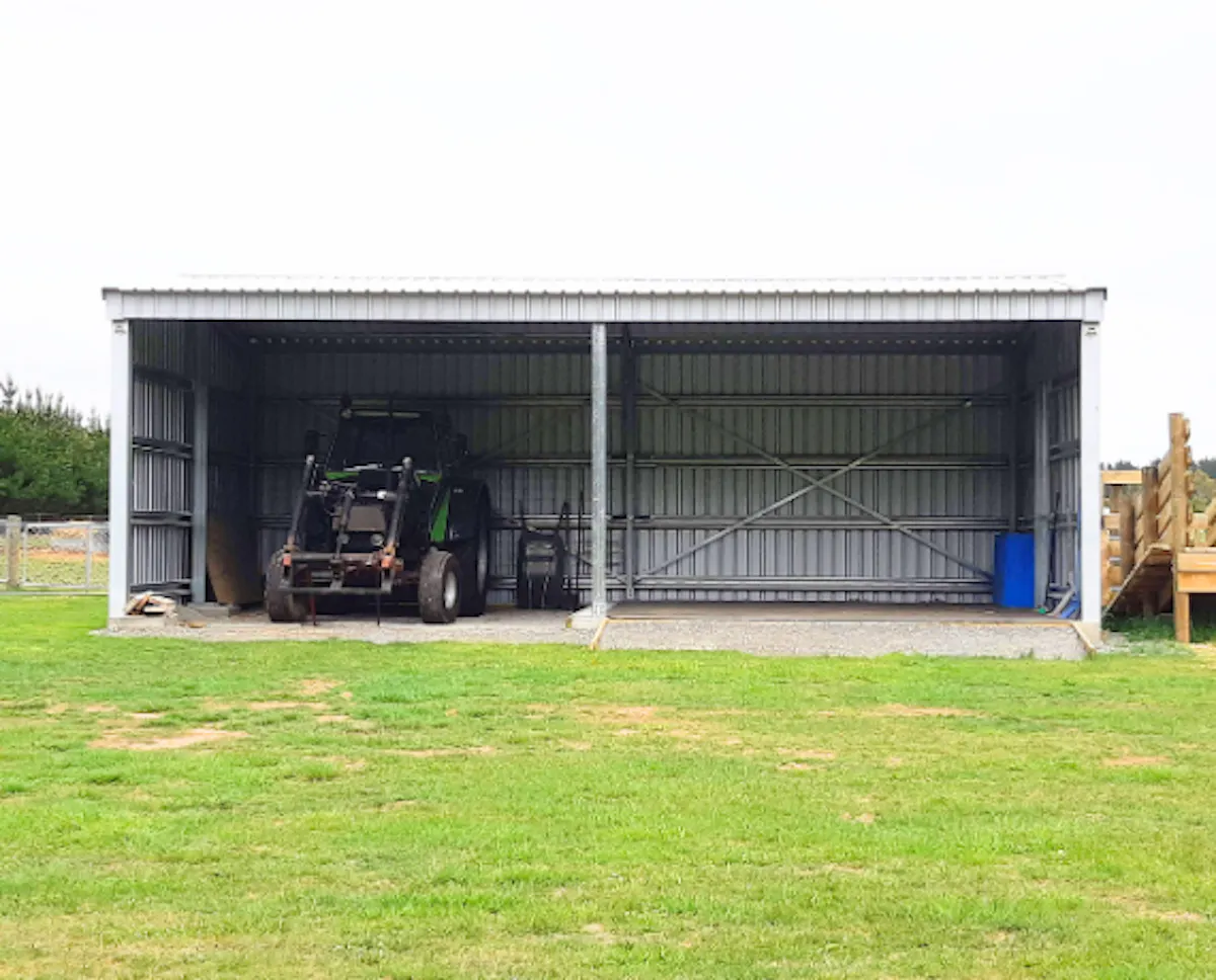 Tractor she shed