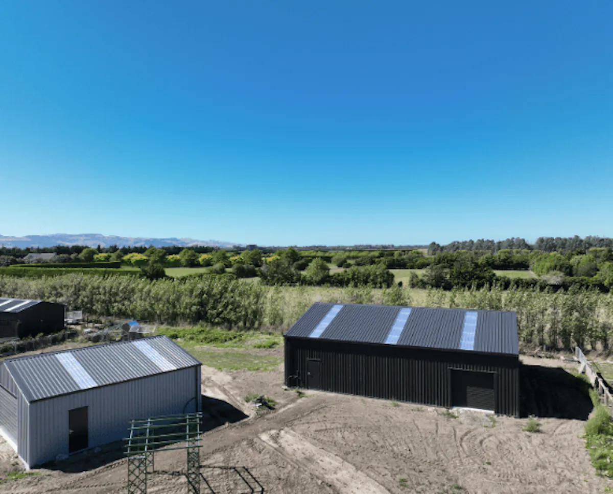 His and hers shed