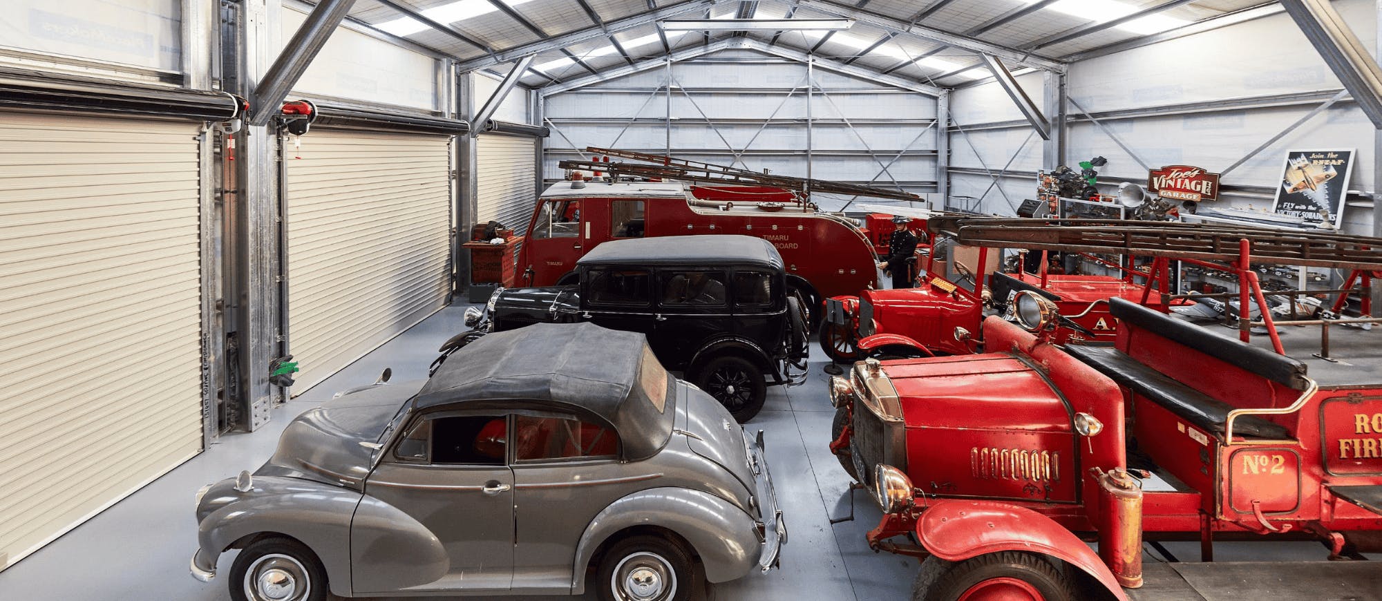 Car storage shed - Wide Span Sheds