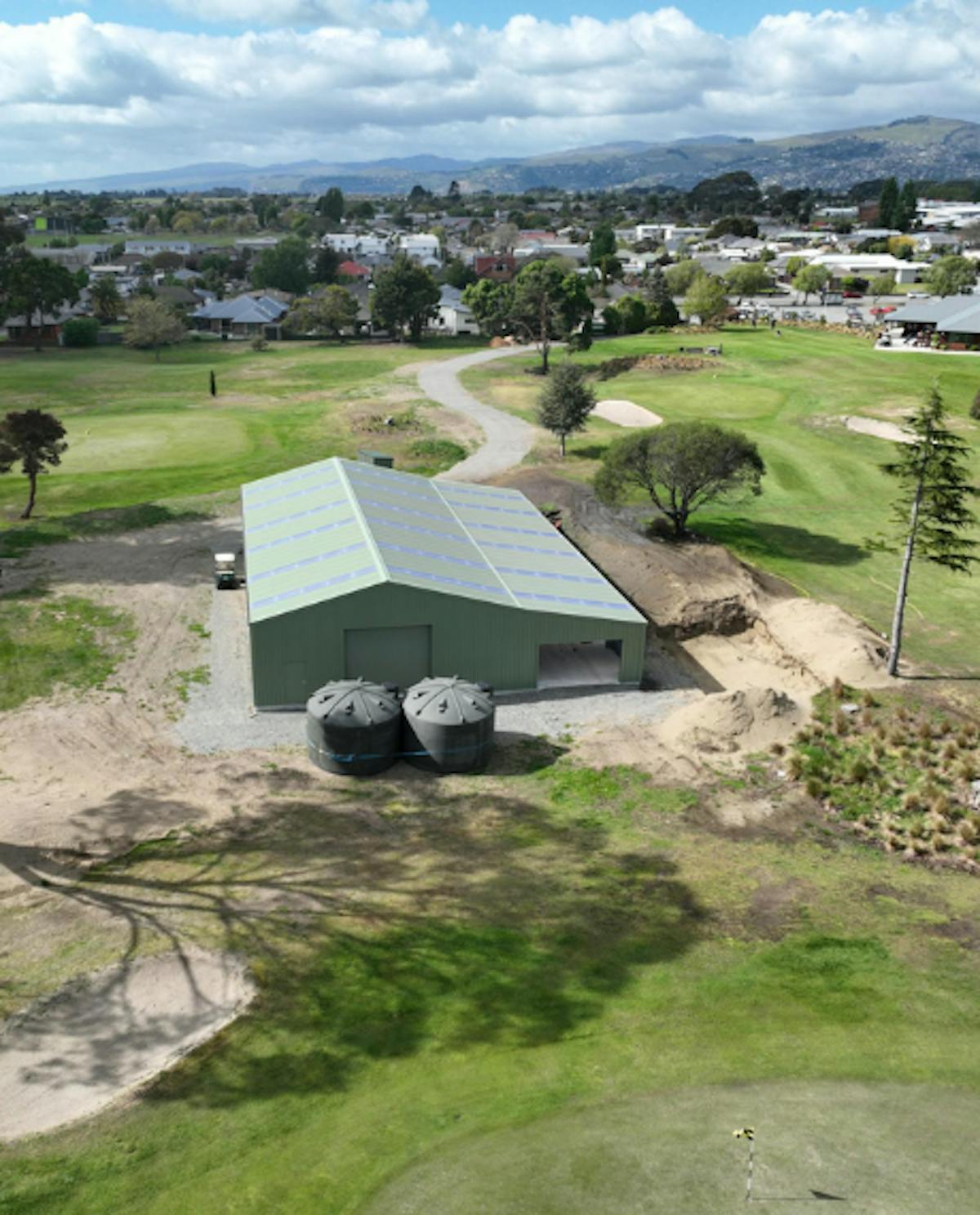 Large community storage shed