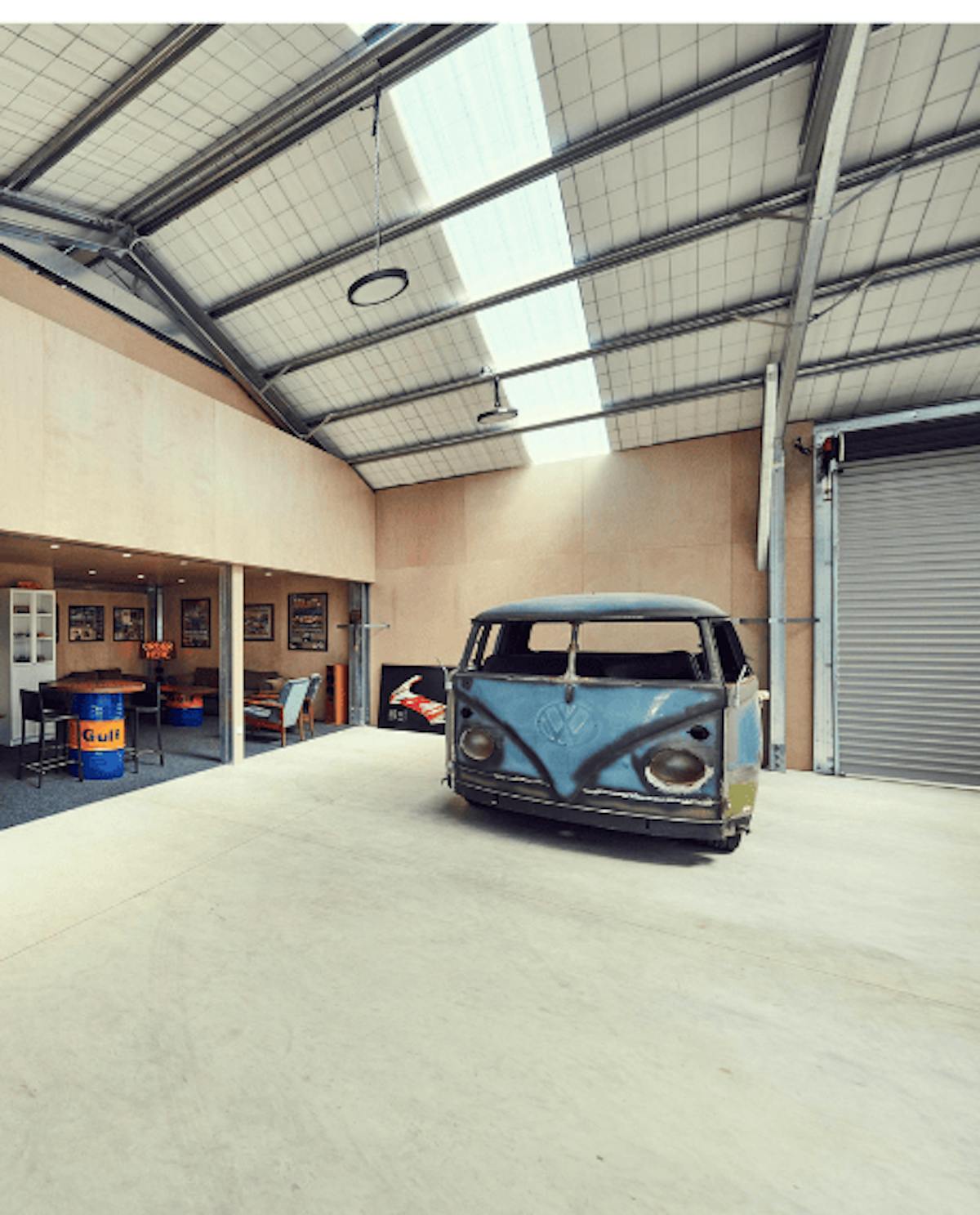 Man cave workshop and shed