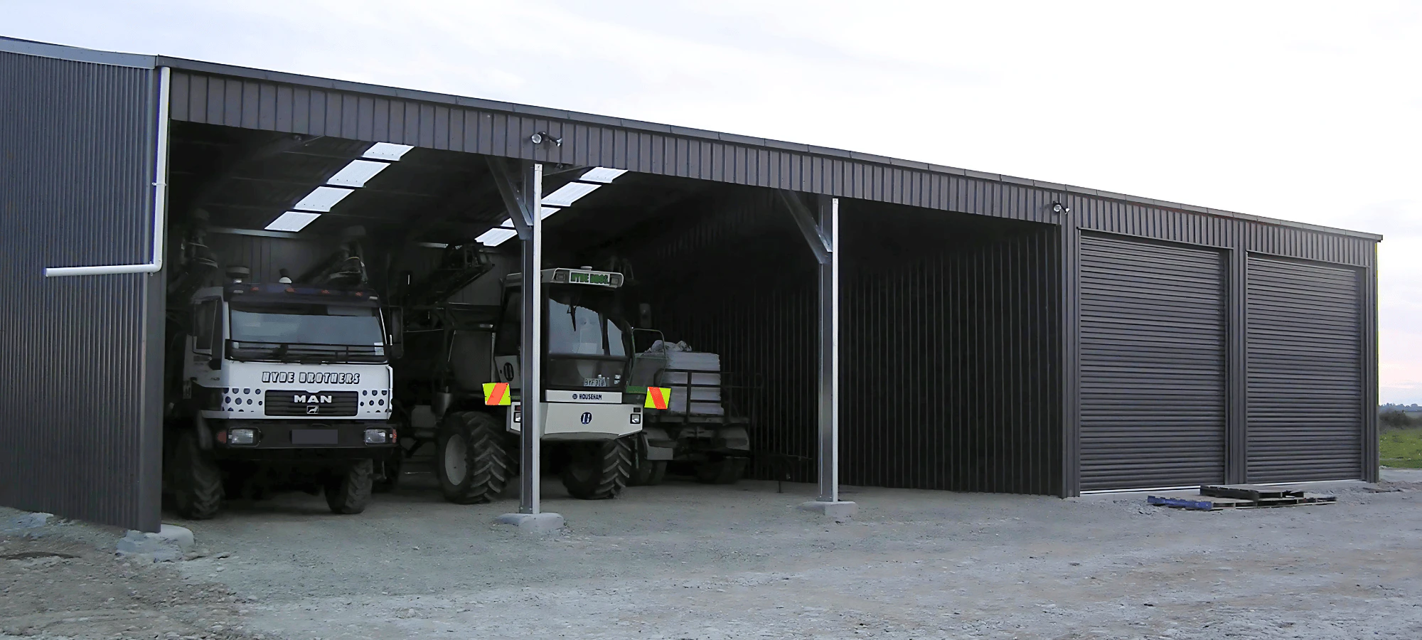 Open Front Farm Sheds | Open Bay Sheds | Wide Span Sheds